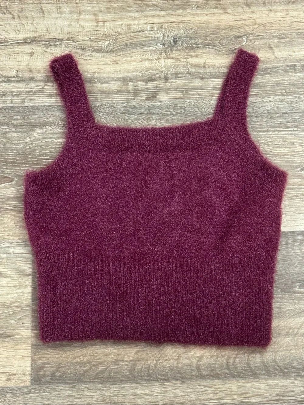House of Harlow 1960 Fuzzy Tank Top Women’s Small